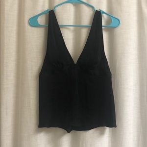 Free People Black Tank